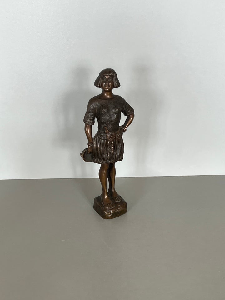 Bronze figur 100 år gl