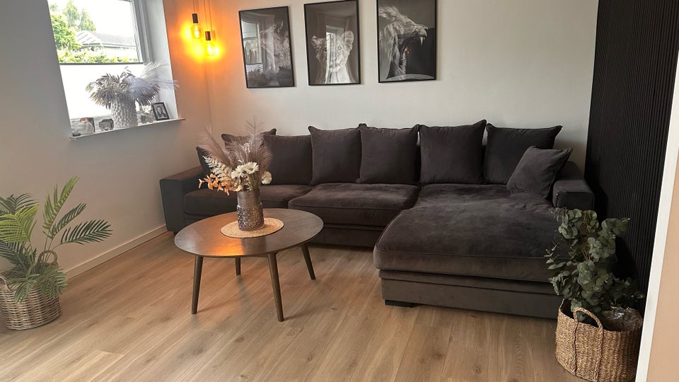 Sofa velour 6 pers