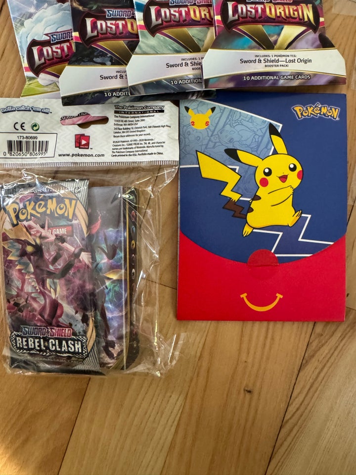 Samlekort, Pokemon boosterpacks,