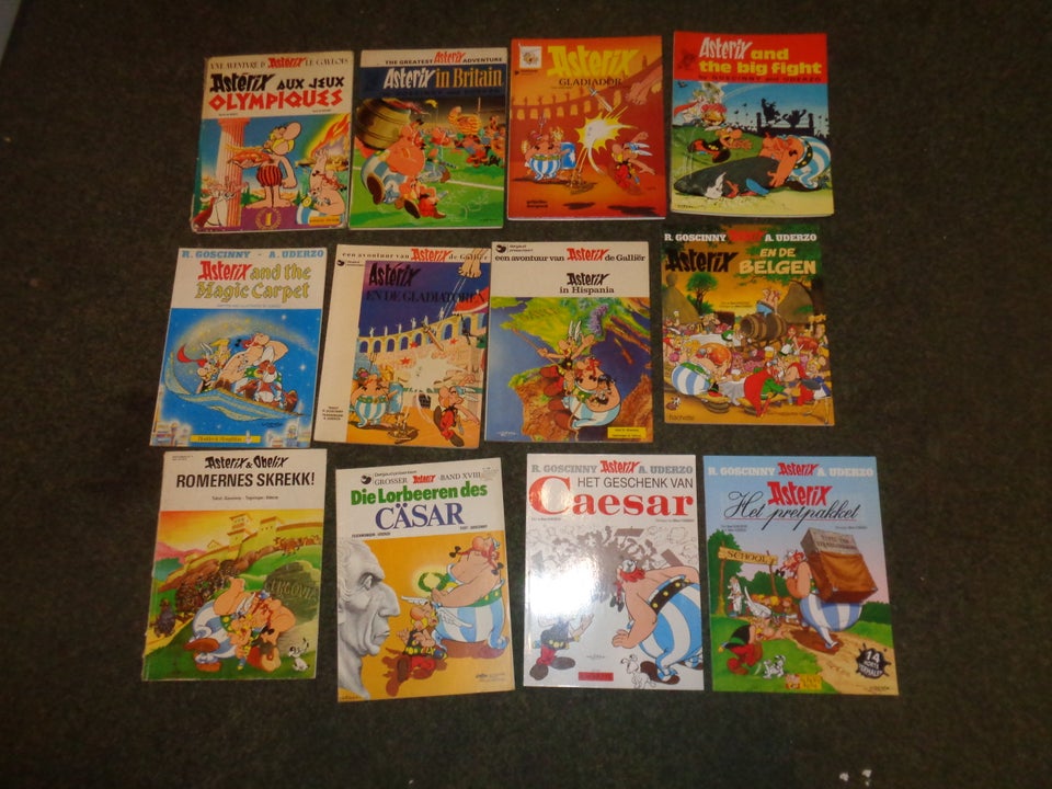 Asterix Udenlandske udgivelser