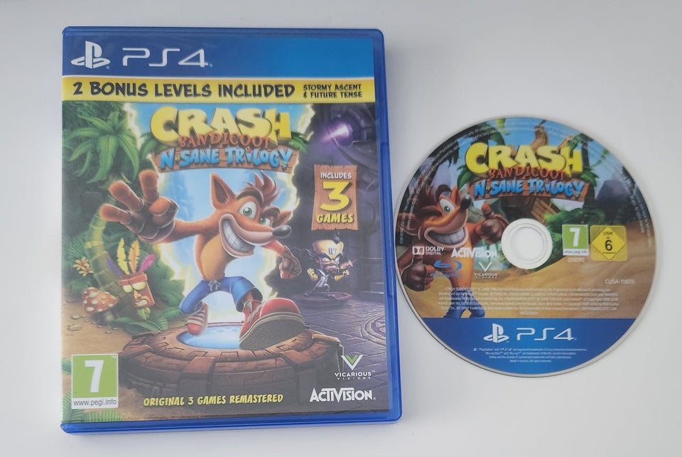 Crash Bandicoot, PS4