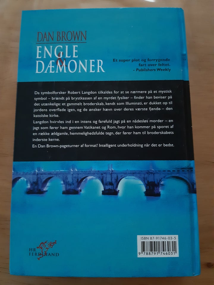 Engle og dæmoner, Dan Brown, genre: