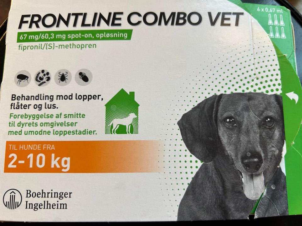 Andet, Frontline Combo Vet