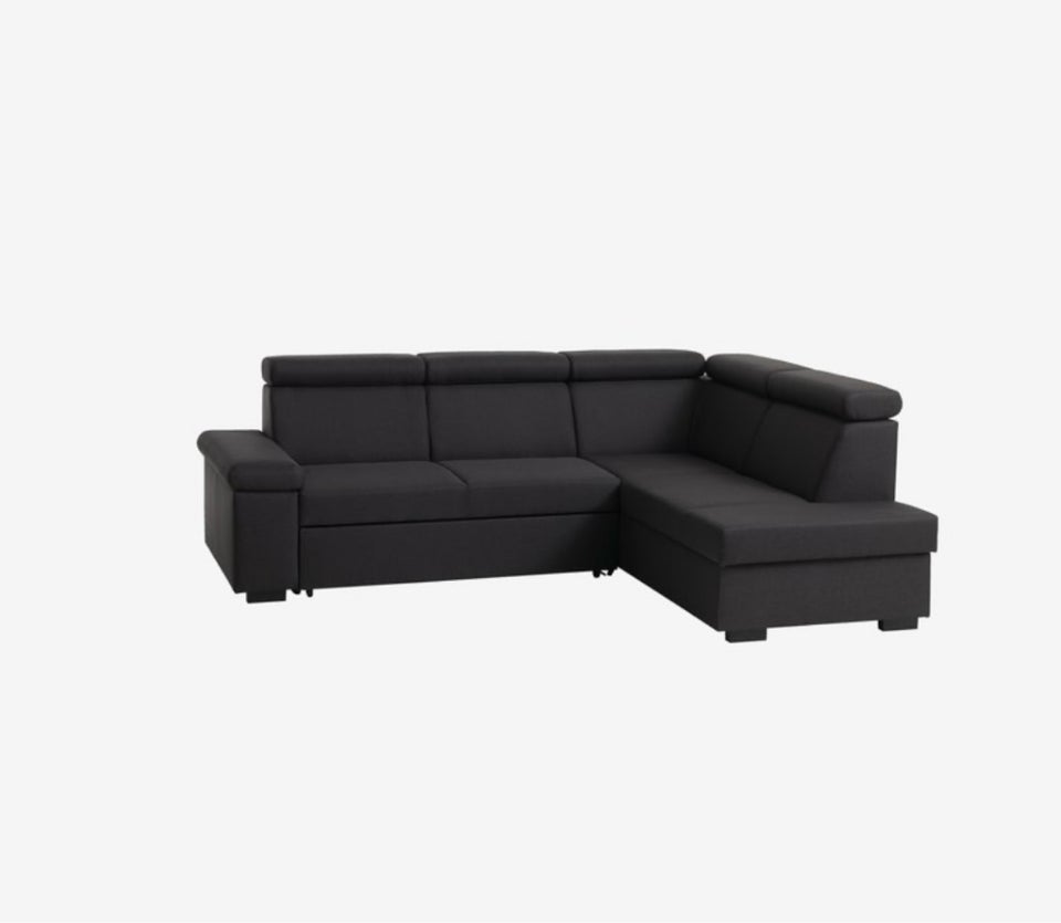 Hjørnesofa polyester 3 pers