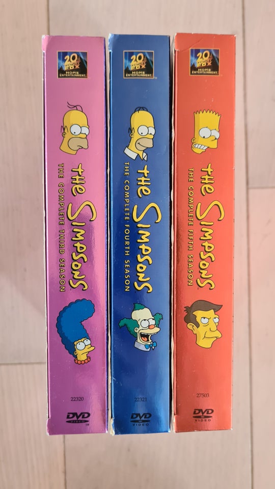 The Simpsons sæson 3-5, instruktør