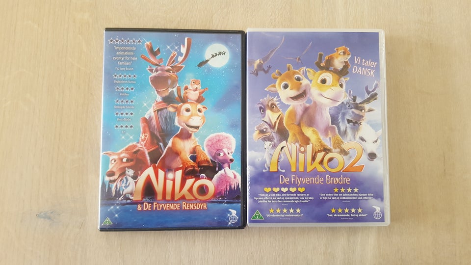 Niko og de flyvende rensdyr, DVD,