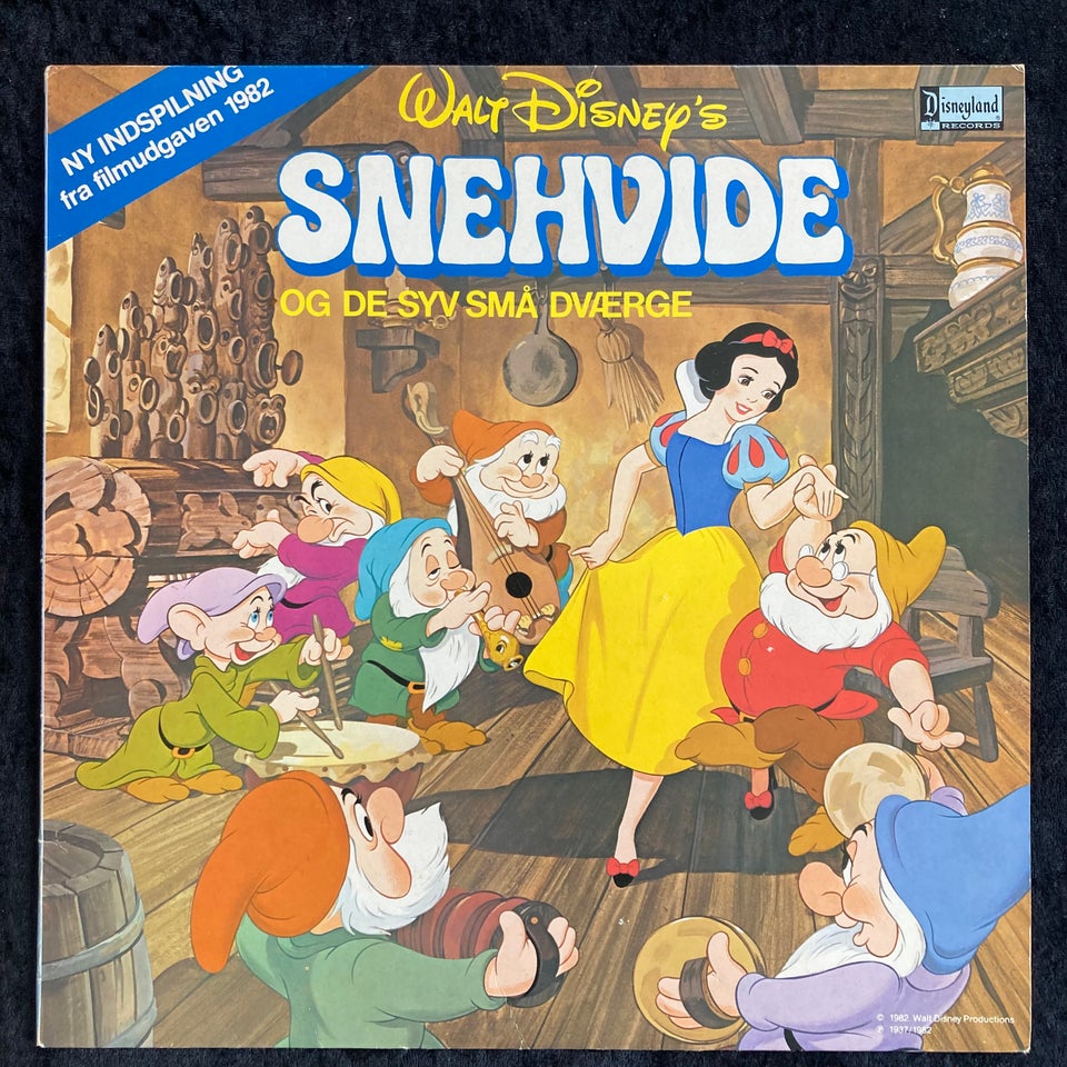 LP, Walt Disney, Snehvide Og De Syv