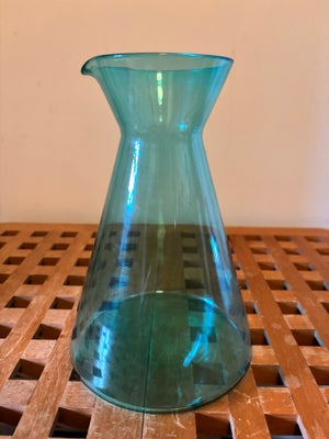 Glas KARAFFEL GRØN GLAS KANDE