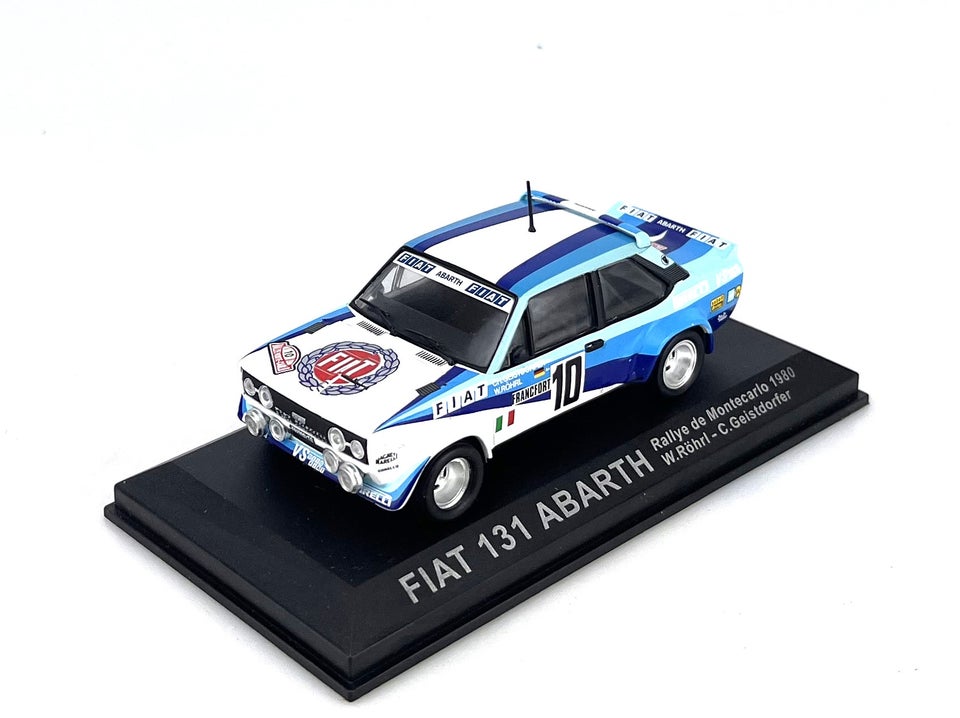 Modelbil, Fiat 131 Abarth 1980,