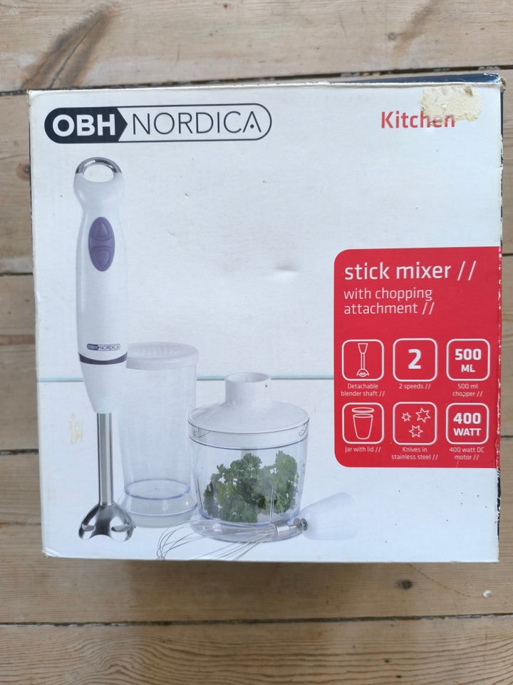 Håndblender, OBH Nordica Stick