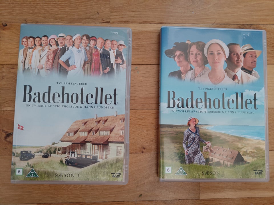 Badehotellet, DVD, TV-serier