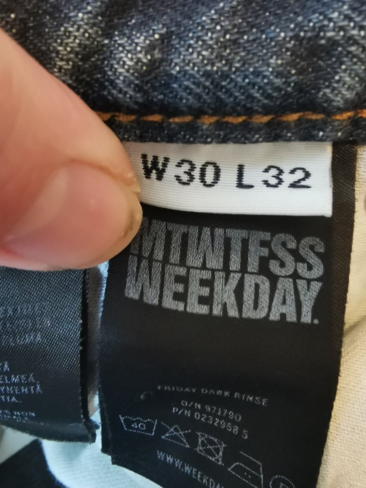 Jeans, Mtwtfss weekday, str. 30