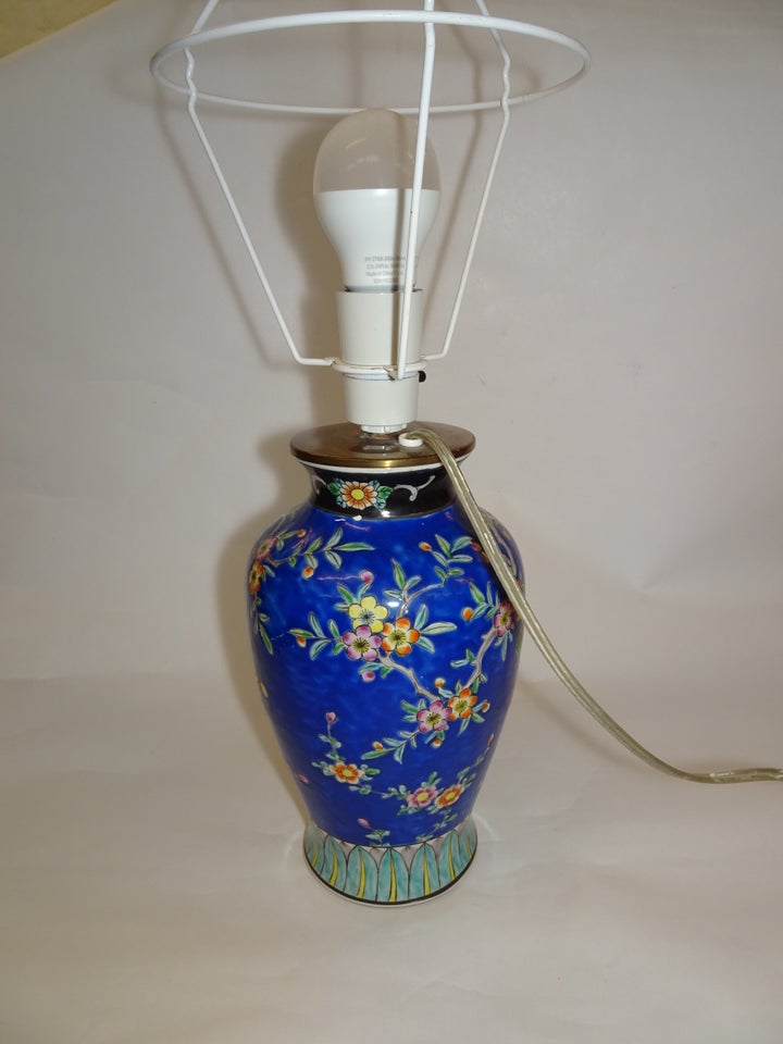 Fajance Bordlampe