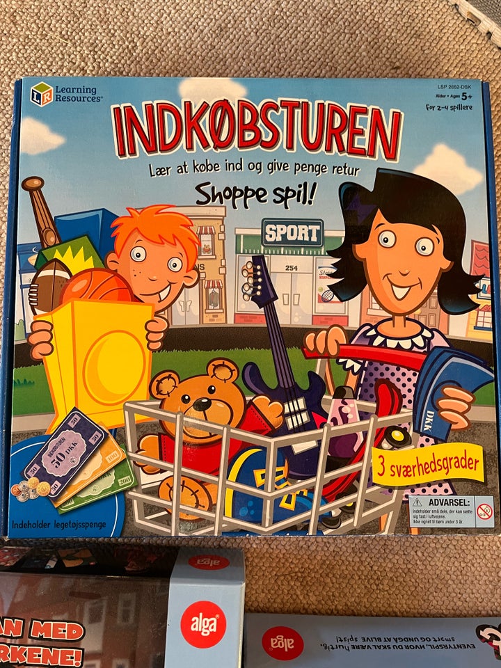 Indkøbsturen brætspil