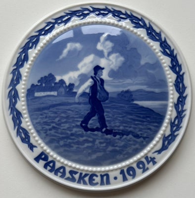 Påskeplatte - Paasken - 1924 Bing
