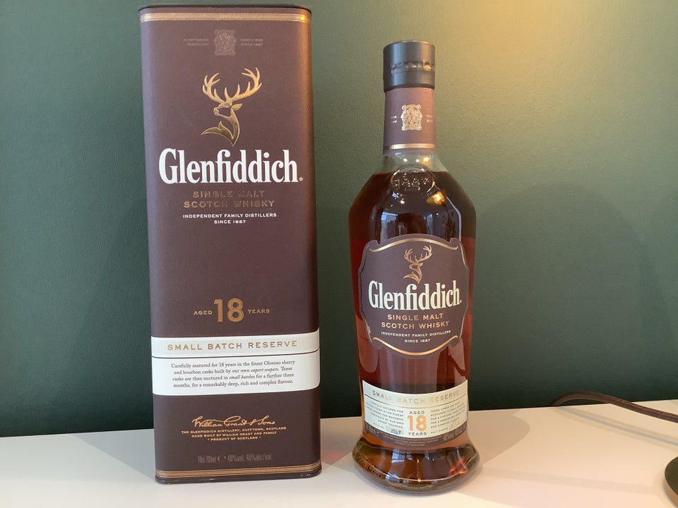 Spiritus, Glenfiddich 18 års small