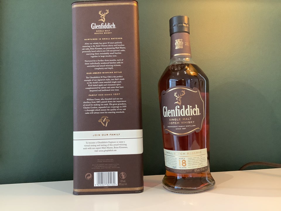 Spiritus, Glenfiddich 18 års small