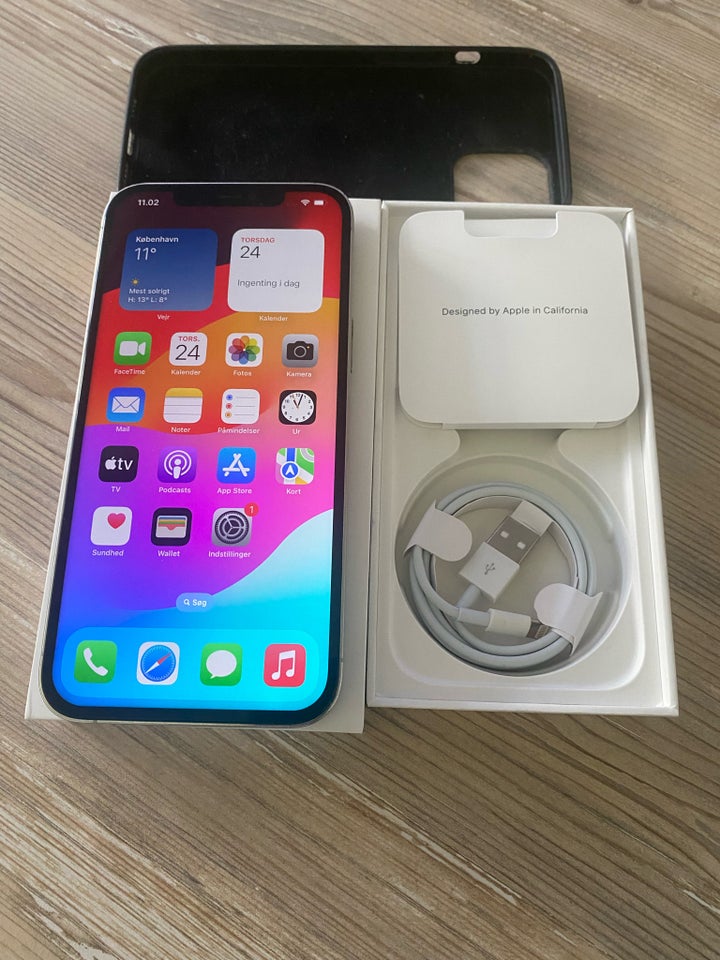 iPhone 12 Pro, 128 GB, hvid