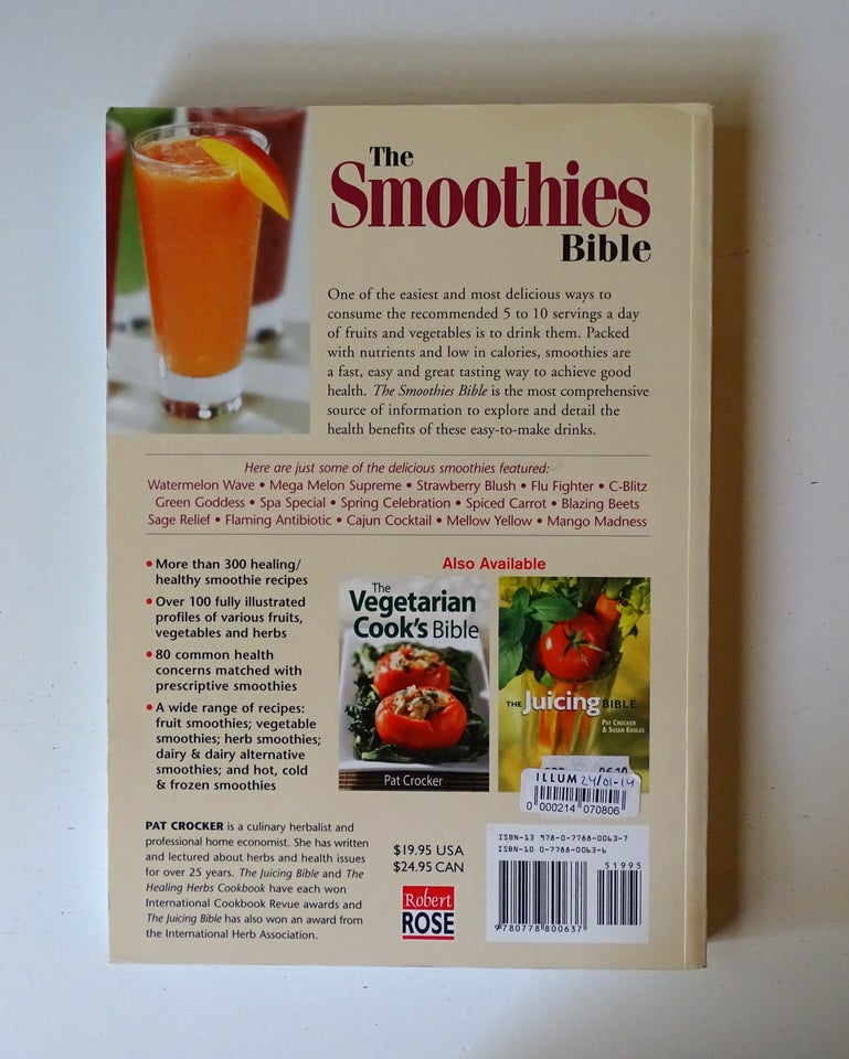 The smoothies bible, Pat Crocker,