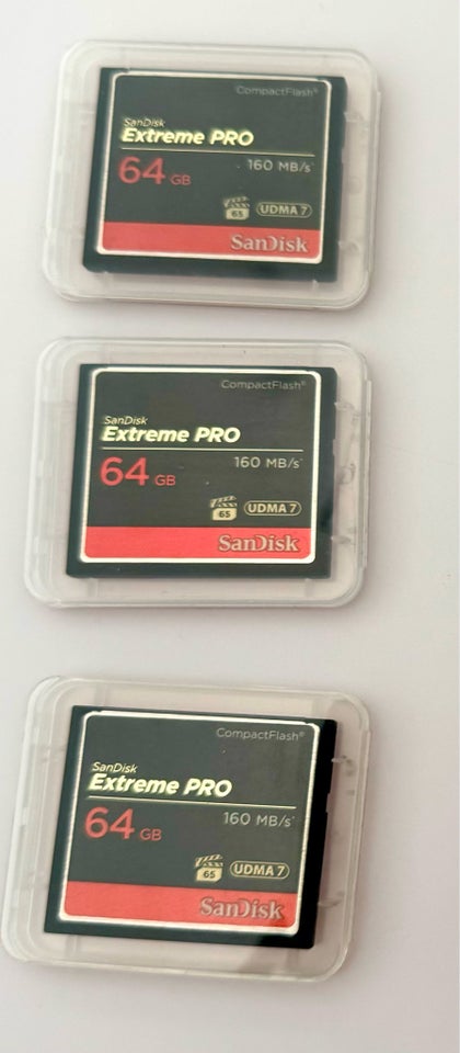 Extreme PRO CF kort stk pris 200 kr,