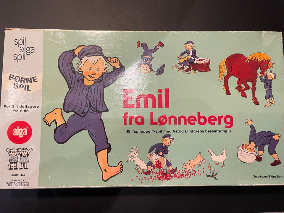 Emil fra Lønneberg, brætspil