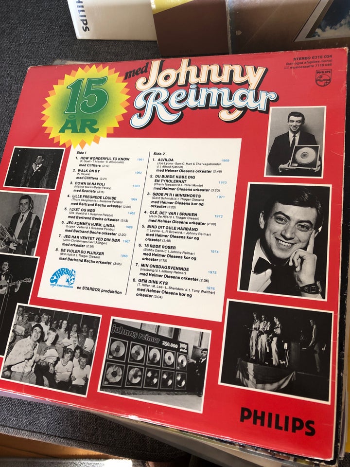 LP, Johnny reimar, 15år