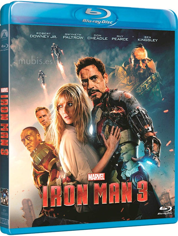 Iron Man 3 - Blu-Ray, Blu-ray,