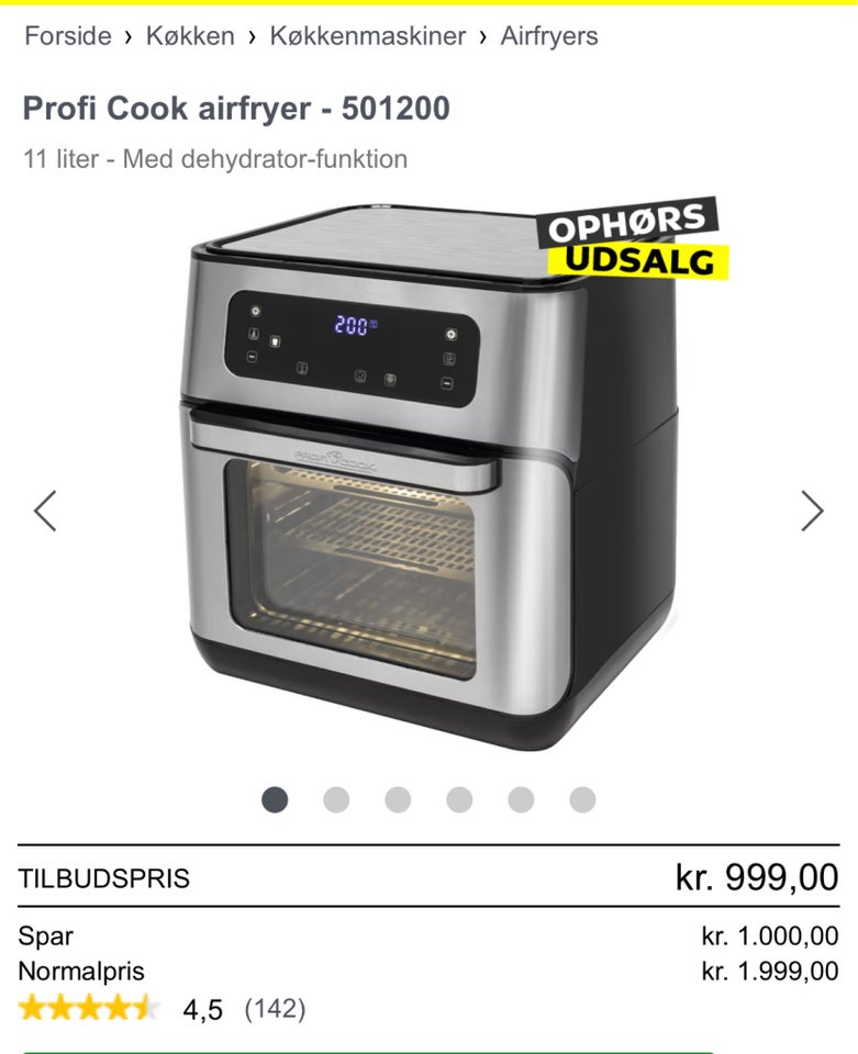 Airfryer, Profi Cook