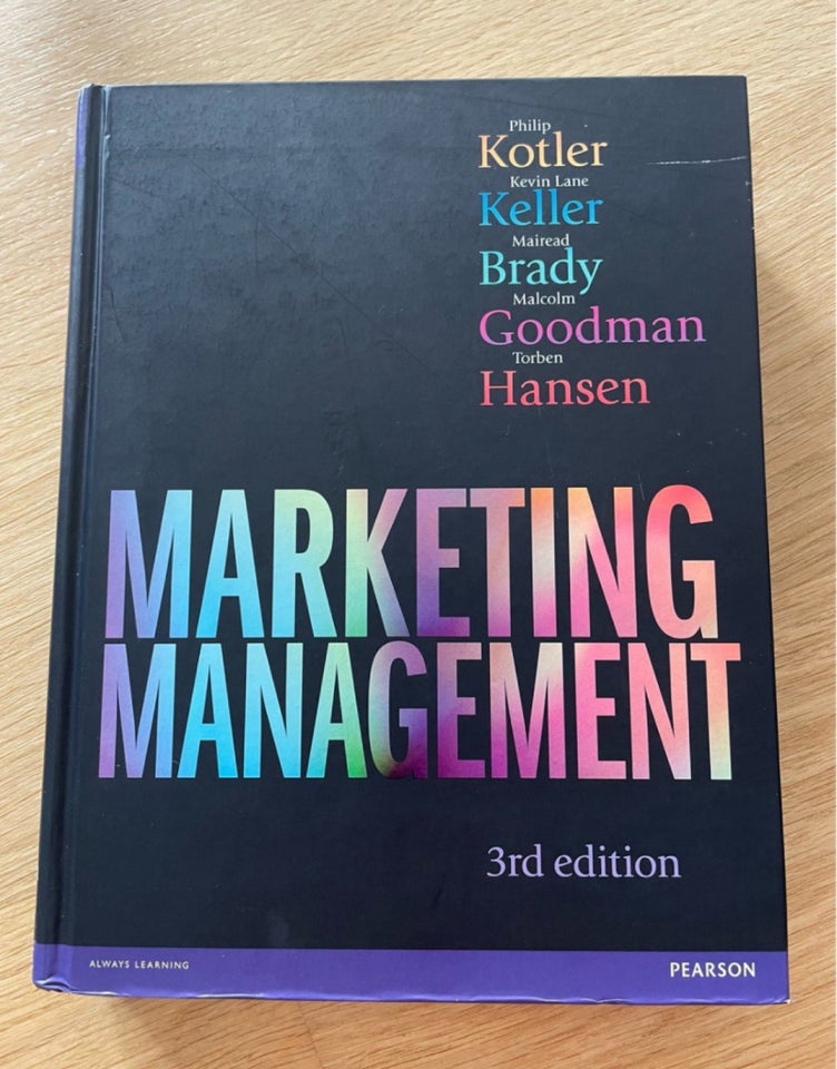 Marketing Management , Kotler,