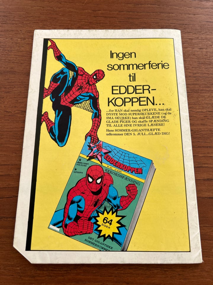 Edderkoppen 59 1984, Marvel comics