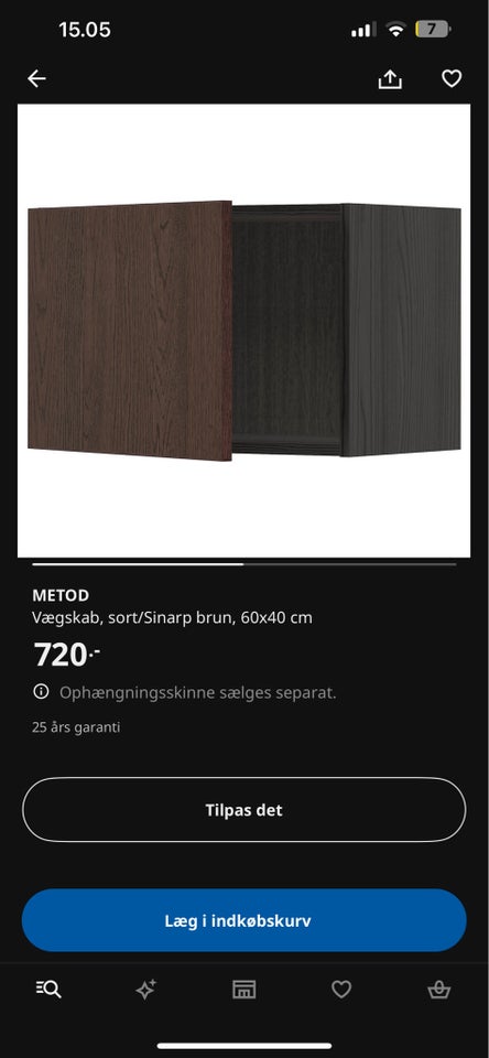 Vægskab IKEA