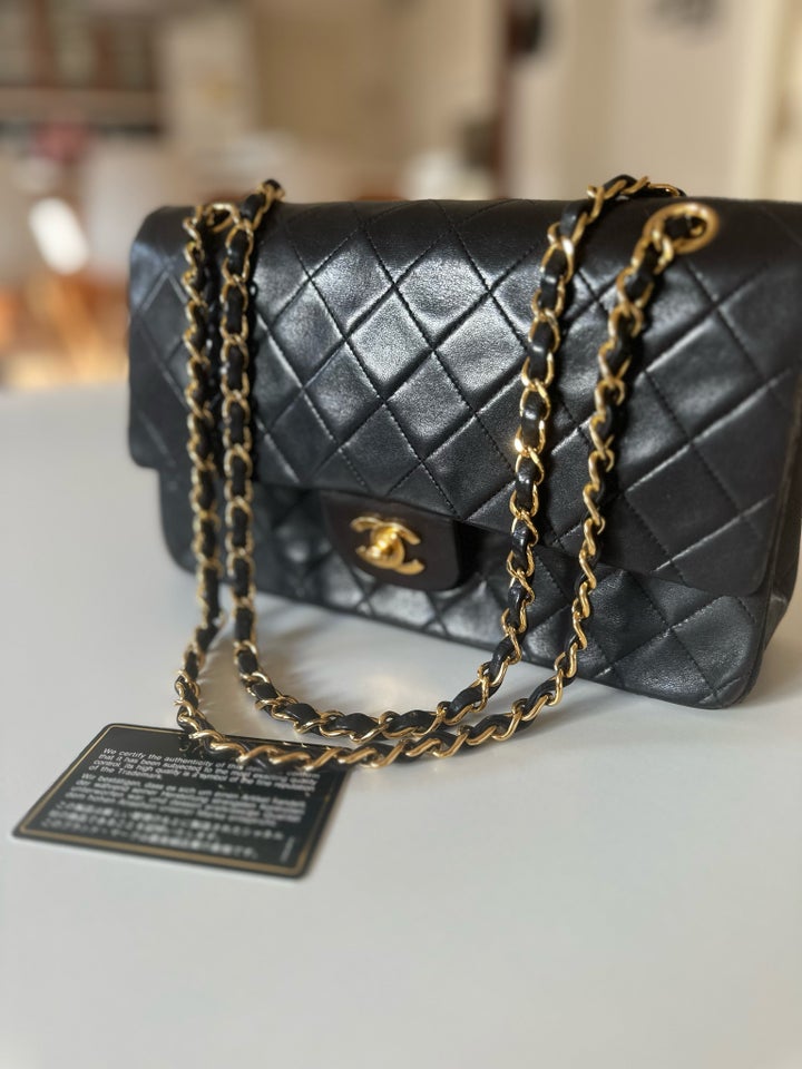 Crossbody, Chanel, lammeskind