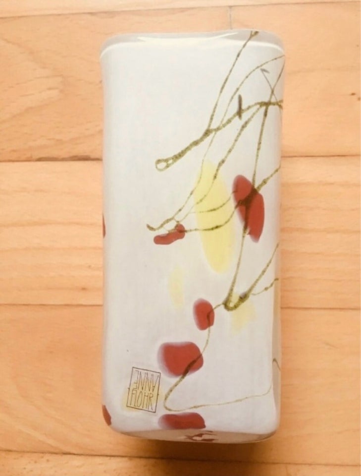 Vase, Mundblæst glas, Anne Flohr