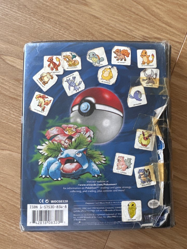 Samlekort 36 gamle WOTC pokemon