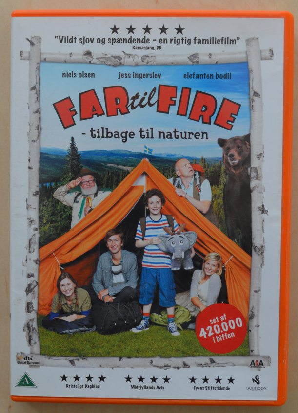 Far til fire tilbage til naturen,