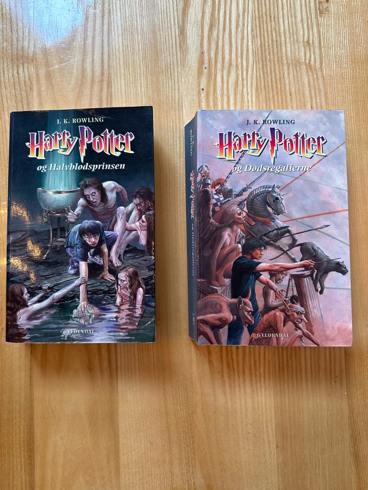 Harry Potter 6-7, J k rowling,