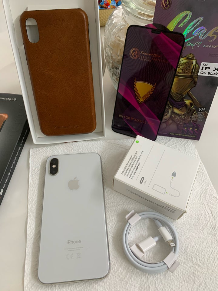 iPhone XS, 64 GB, hvid