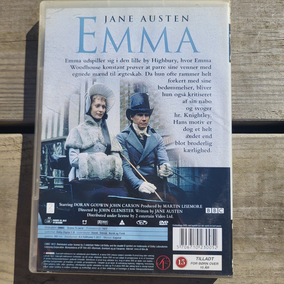 Jane Austin Emma DVD TV-serier