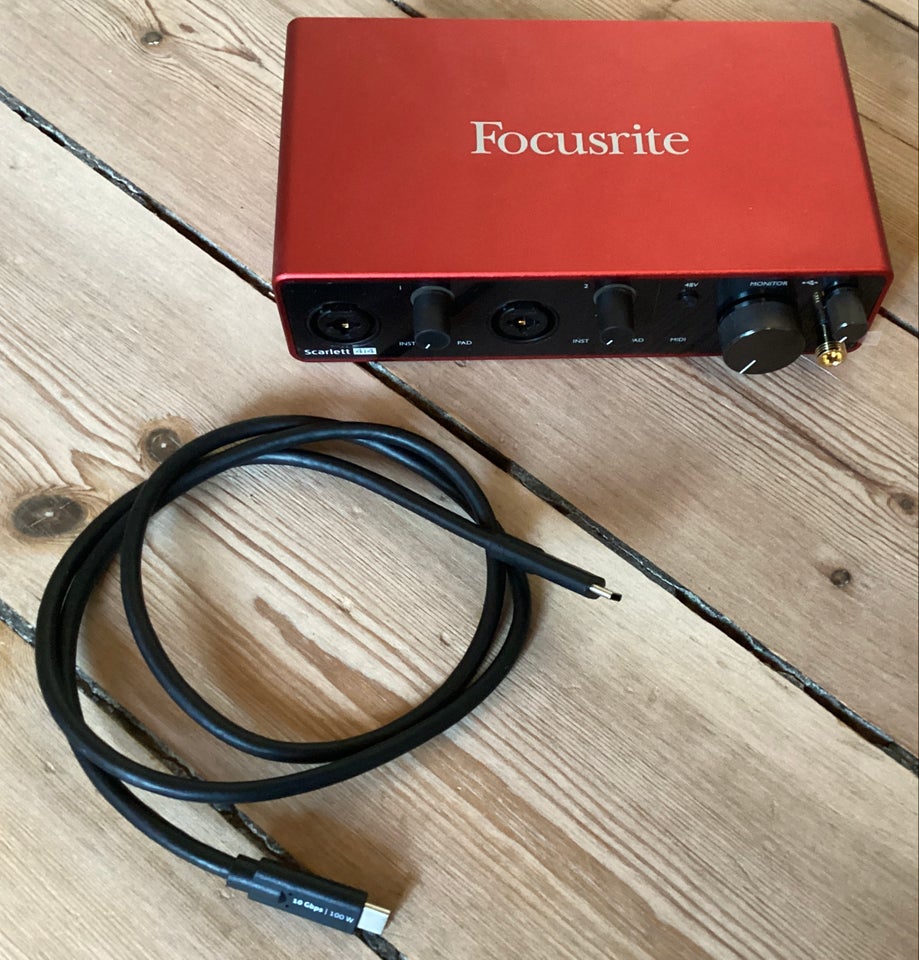 Lydkort, Focusrite Scarlett 4i4,