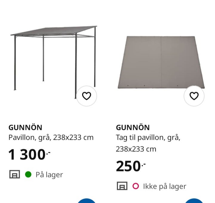 Havepavillion, Ikea