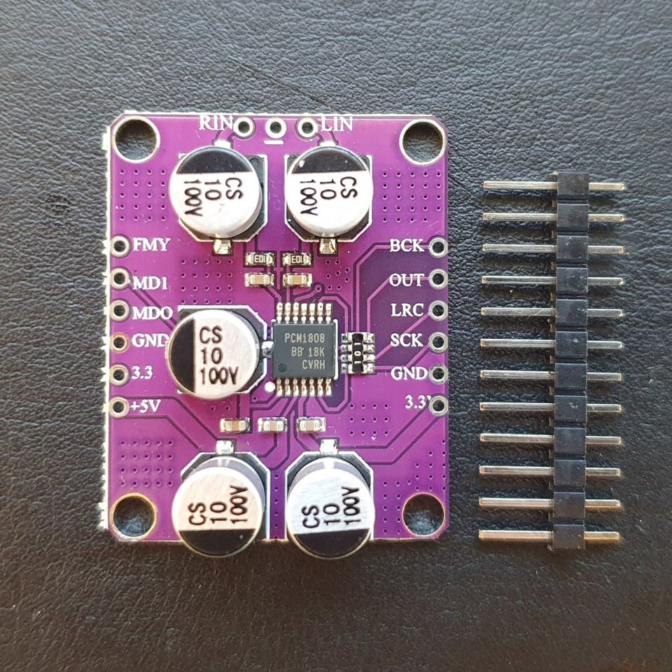 Andet, PCM1808 ADC decoder