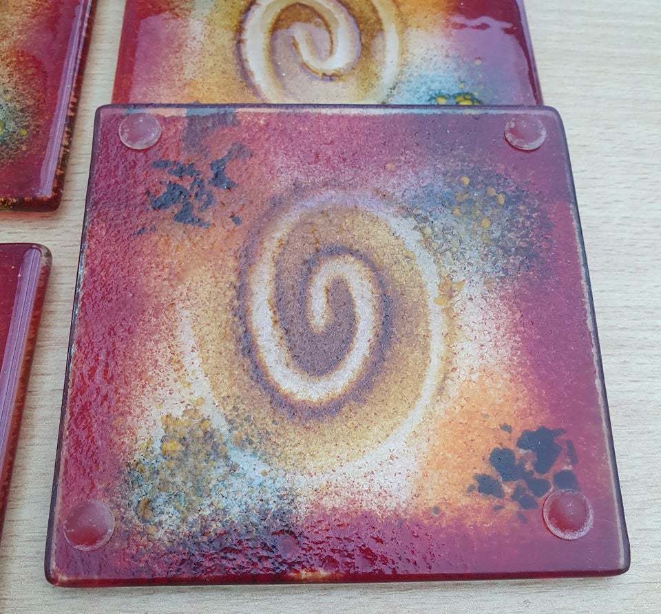 Glasbrikker, coasters