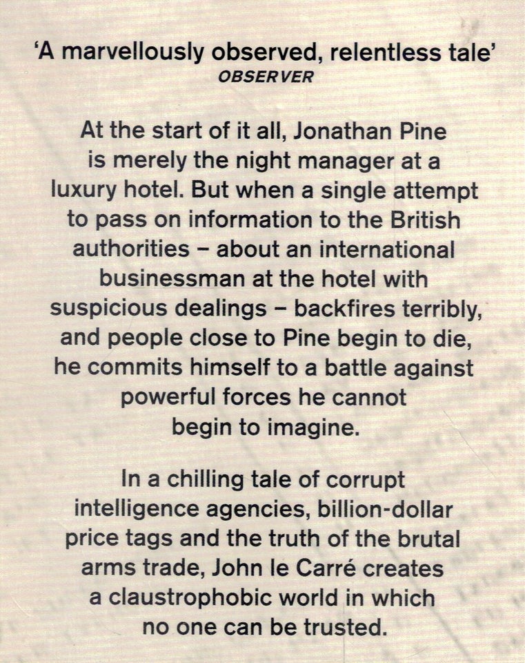 The night manager, Af John le Carré,