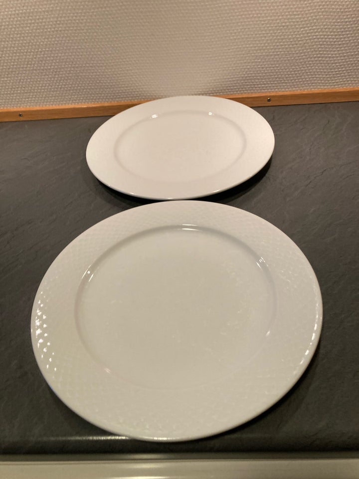 Porcelæn 2 stk porcelænsfade