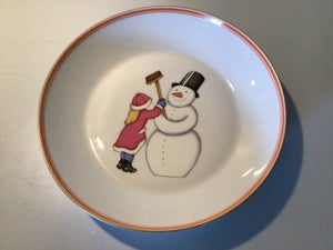 Porcelæn Talllerken Bing og