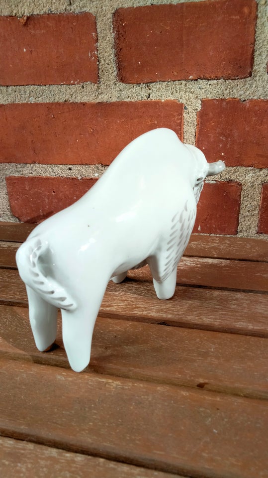 Bison Okse porcelæn figur USSR