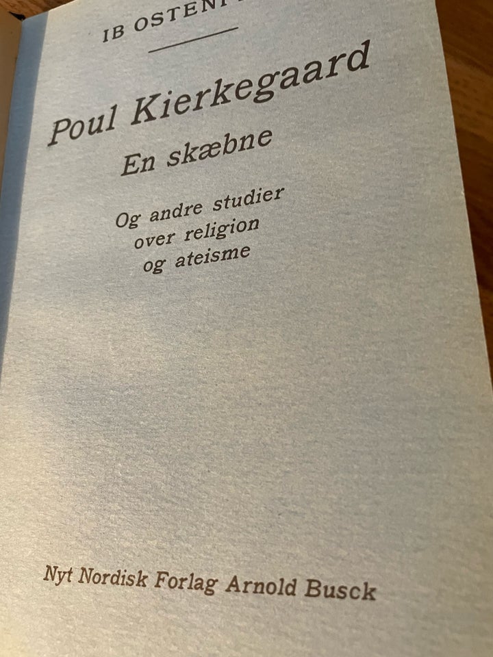 Poul Kierkegaard. En skæbne, Ib