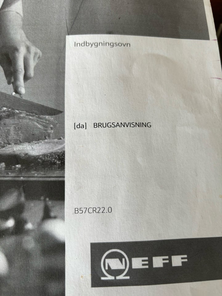 Indbygningsovn andet mærke Neff