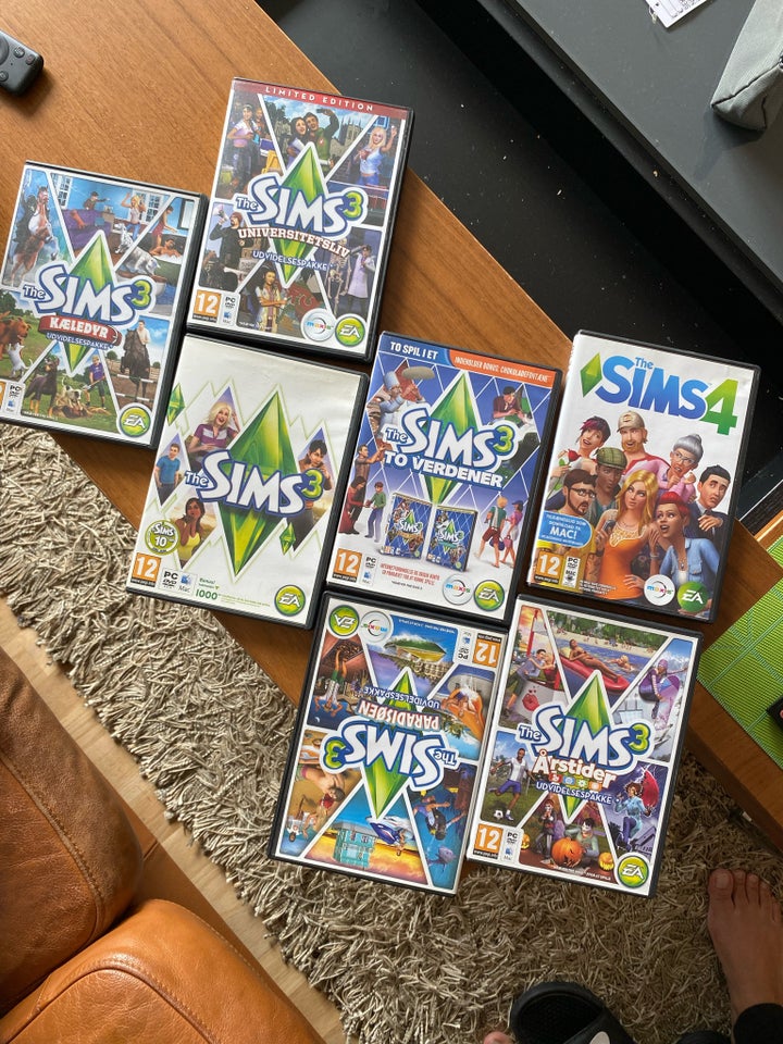 Sims 3 og sims 4 spil til pc til Mac