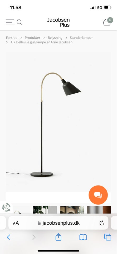 Gulvlampe Arne Jacobsen